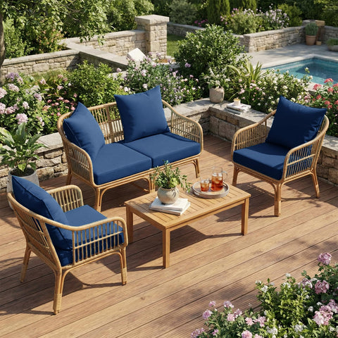 L'AGRATY backrest cushion 24x22 inches for supportive seating