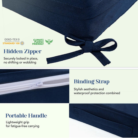 L'AGRATY carry handle for easy transport and rearrangement