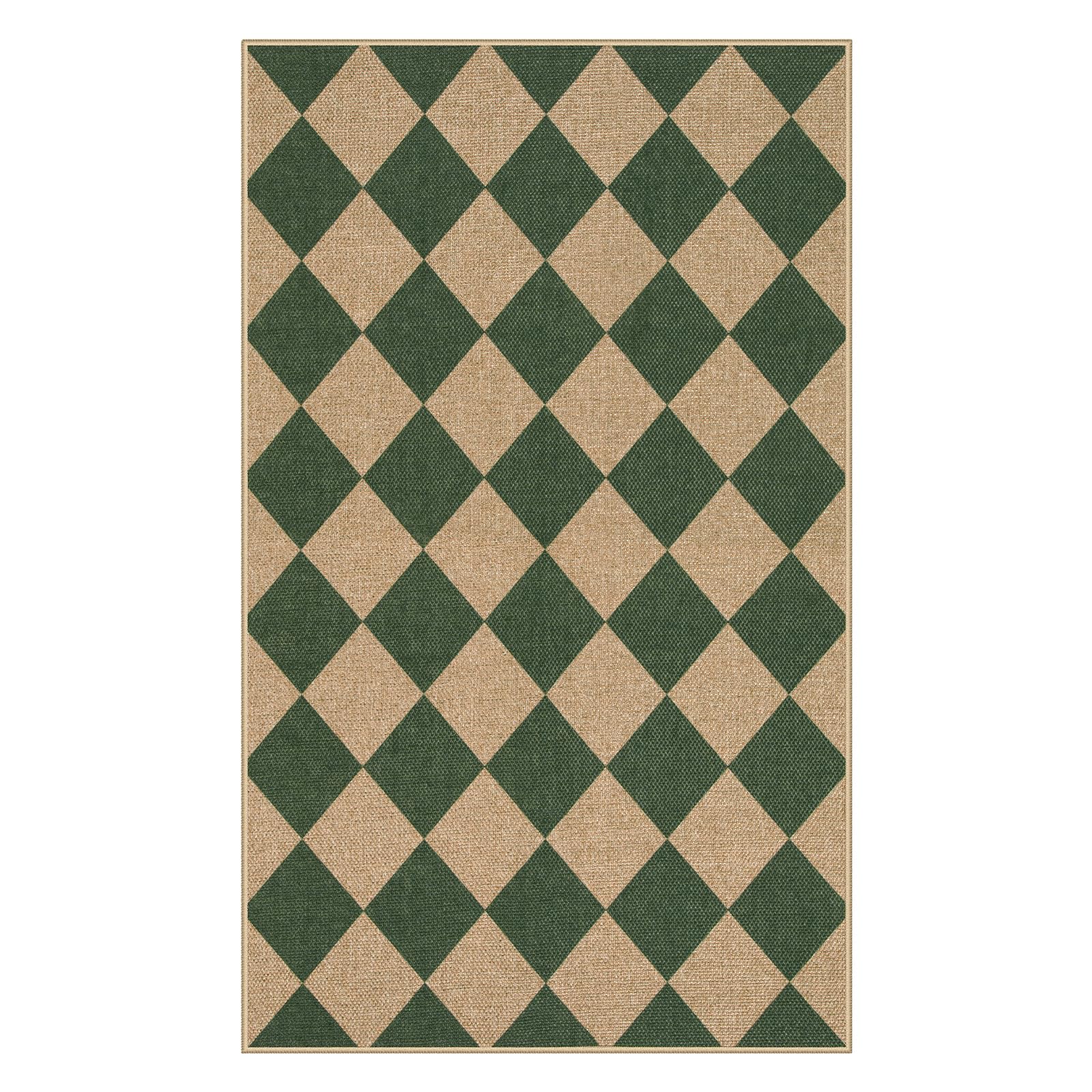 Lahome Colette durable farmhouse pattern suits indoor and outdoor spaces.