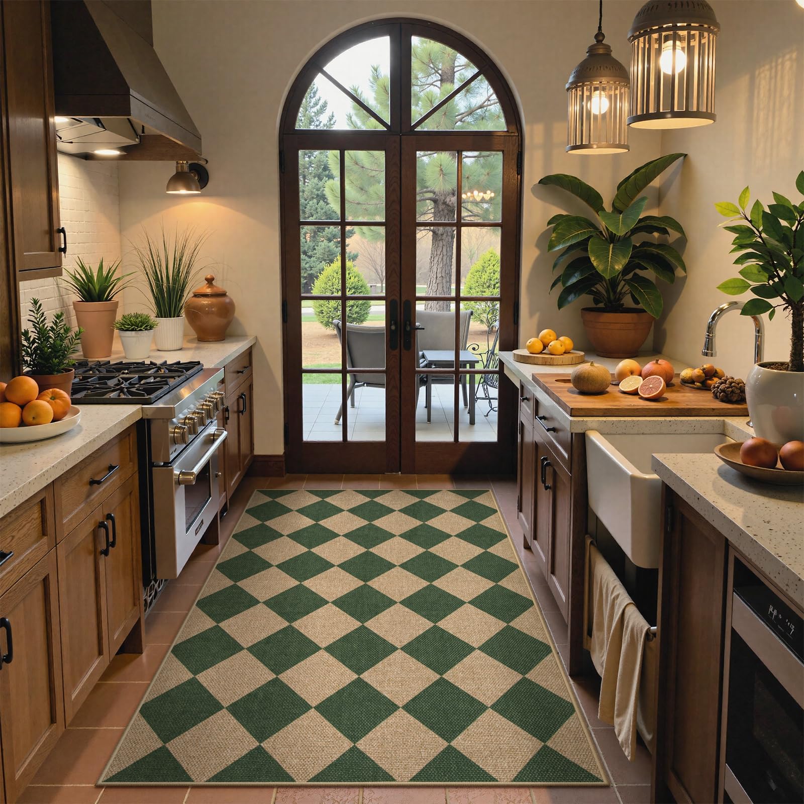 Lahome Colette low-pile design fits under doors without snagging.