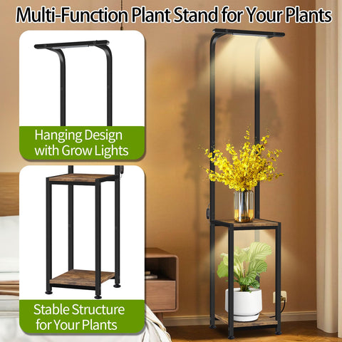 Laiduoleoe 3-tier design maximizes vertical plant space.