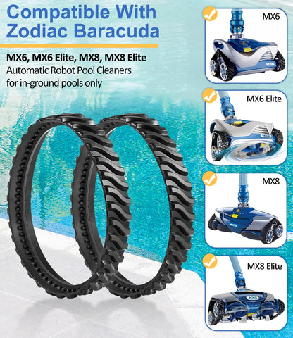 LAIKOU baracuda mx6 elite track enhances traction on slopes