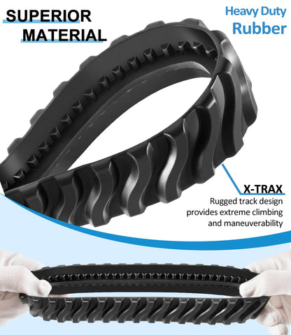 LAIKOU baracuda mx8 track delivers durable pool maintenance performance