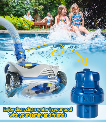 Easy, tool-free installation of LAIKOU FRV100 flow regulator valve.