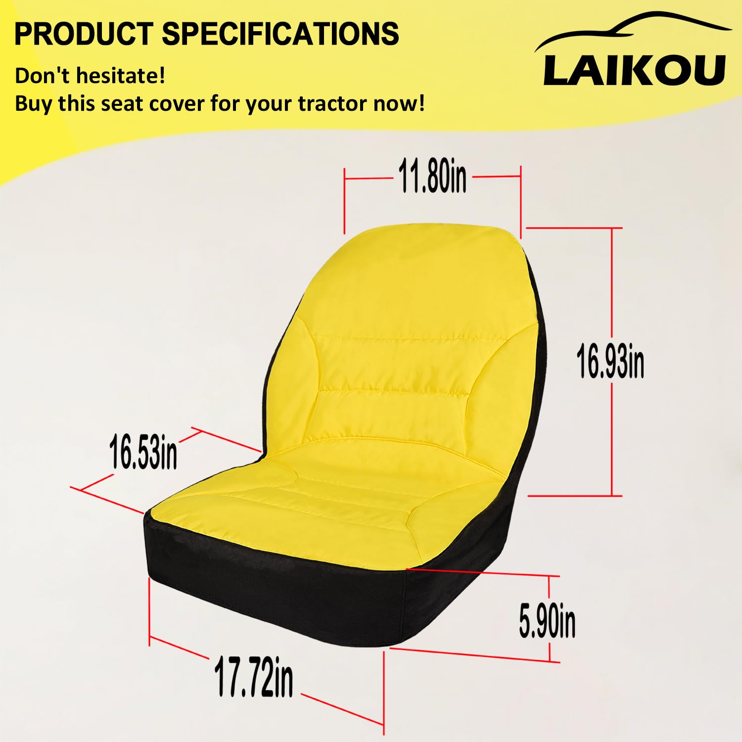 LAIKOU protects seats from cracking due to weather exposure.