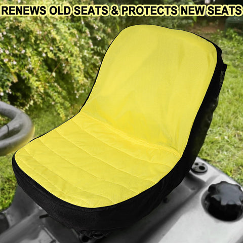 Weatherproof Oxford 300D fabric keeps seats dry and clean in harsh conditions