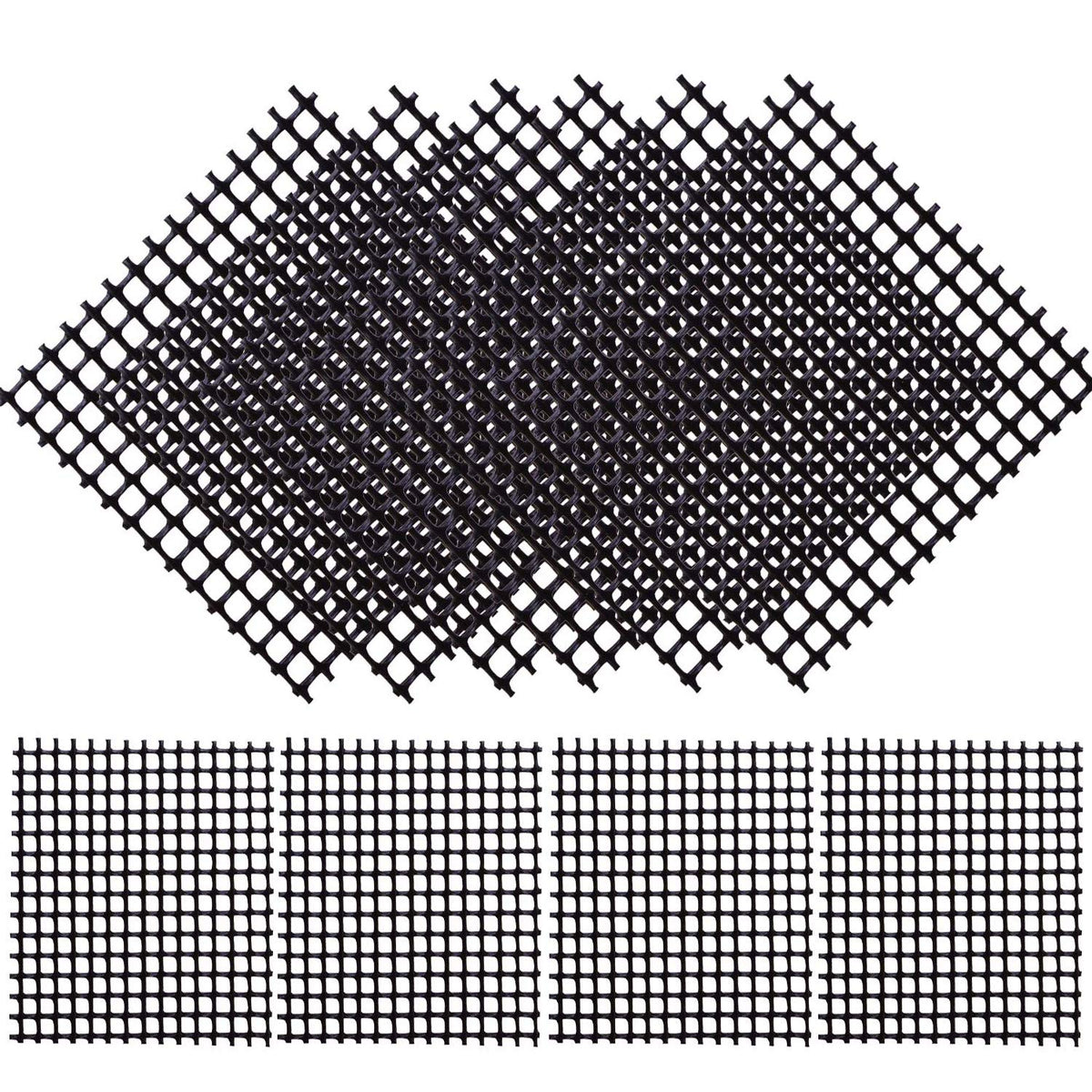 Lainrrew bonsai mesh pad showing soil containment and drainage support.