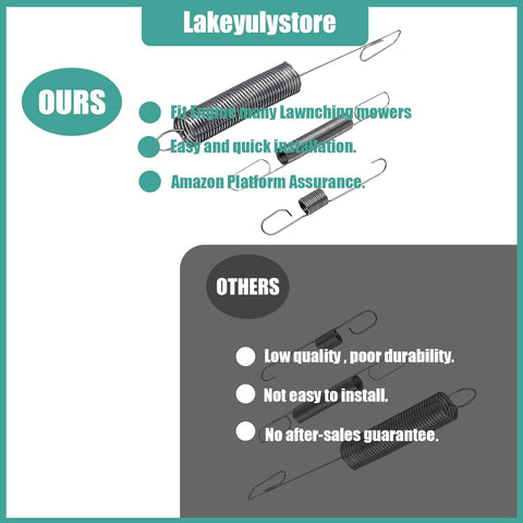 Lakeyulystore governor springs 691859 compatible with Briggs Stratton for smooth idle