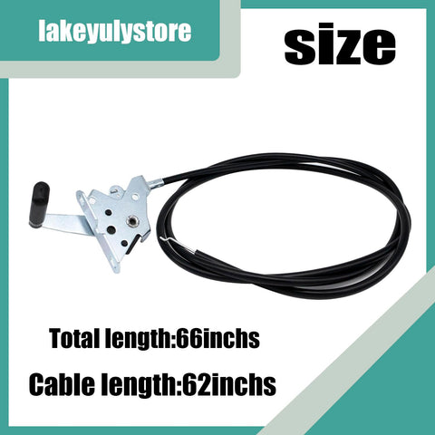 Lakeyulystore inside cord length 64-1/2-inch supports extended travel.