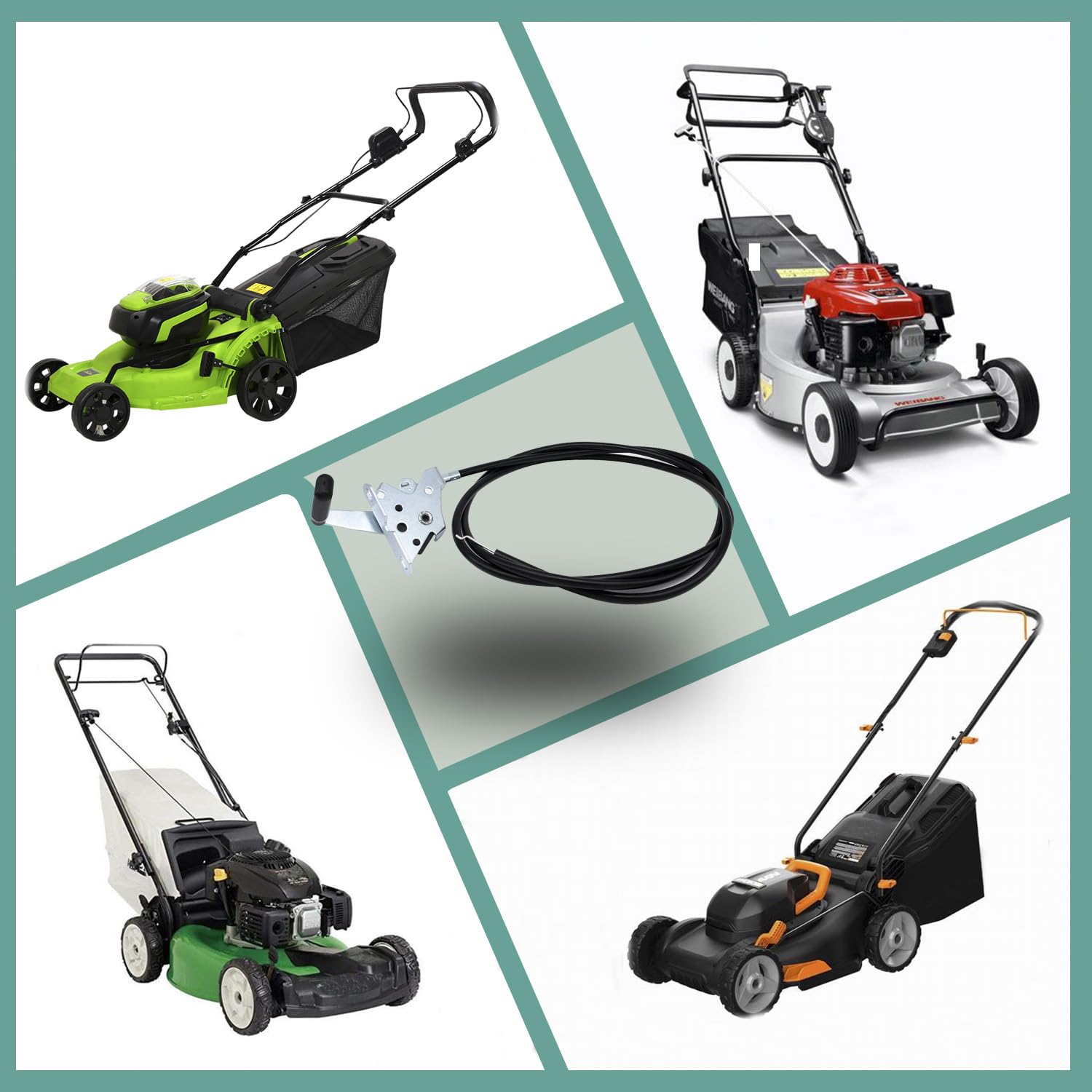 Lakeyulystore lead length 1-inch provides secure throttle linkage.