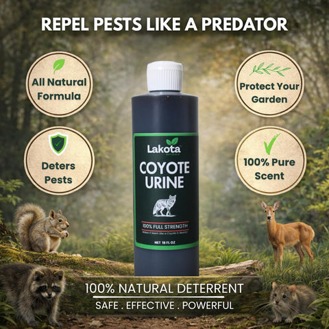 Lakota Naturals skunk-deterrent reduces nighttime visits near home