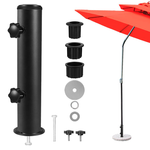 Lalafancy umbrella tube mount bracket secures a base for stable outdoor shade.