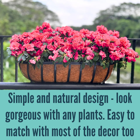 LáLáGreen spacious planter box enhancing patio decor