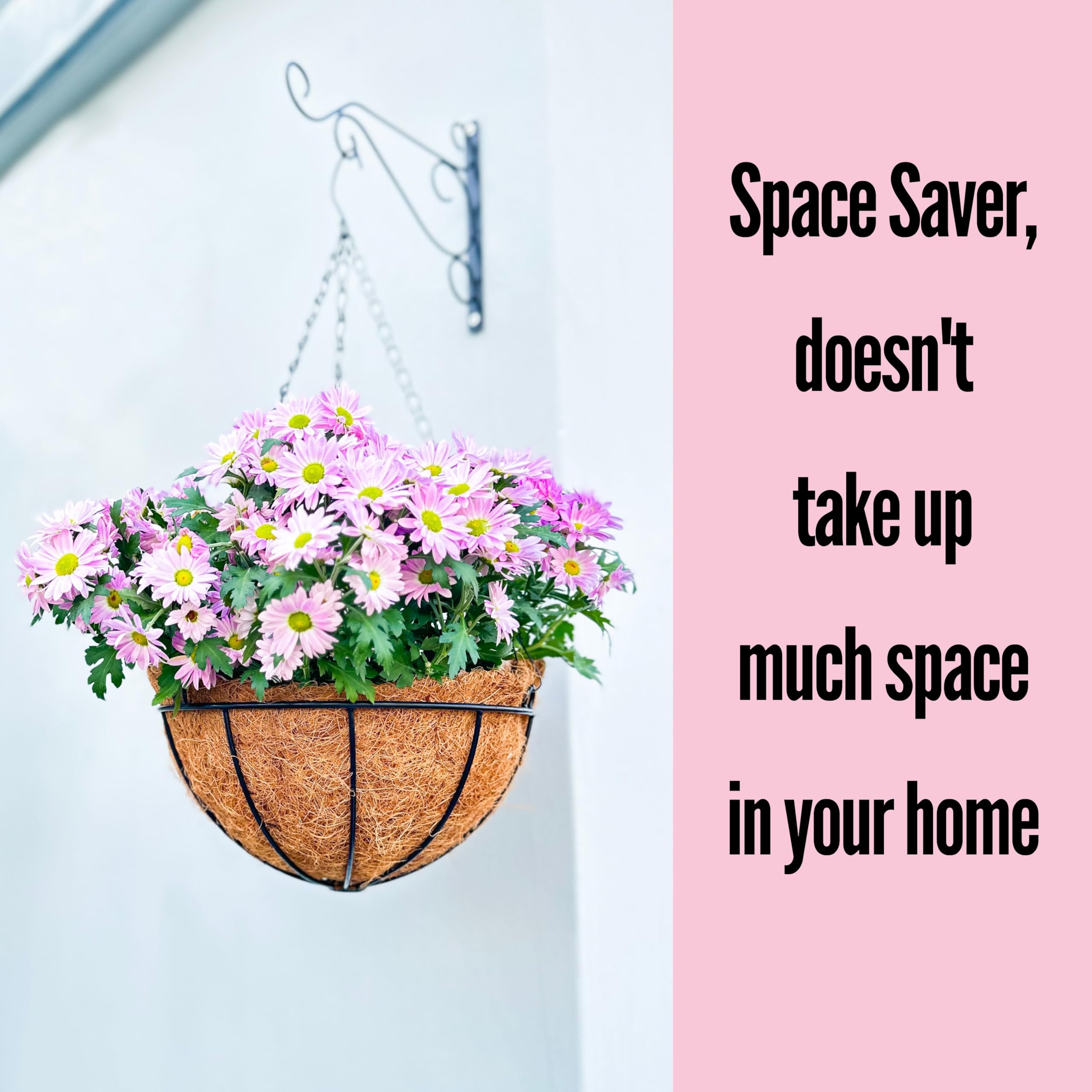 LaLaGreen outdoor hanging planter supports real plants with good airflow.