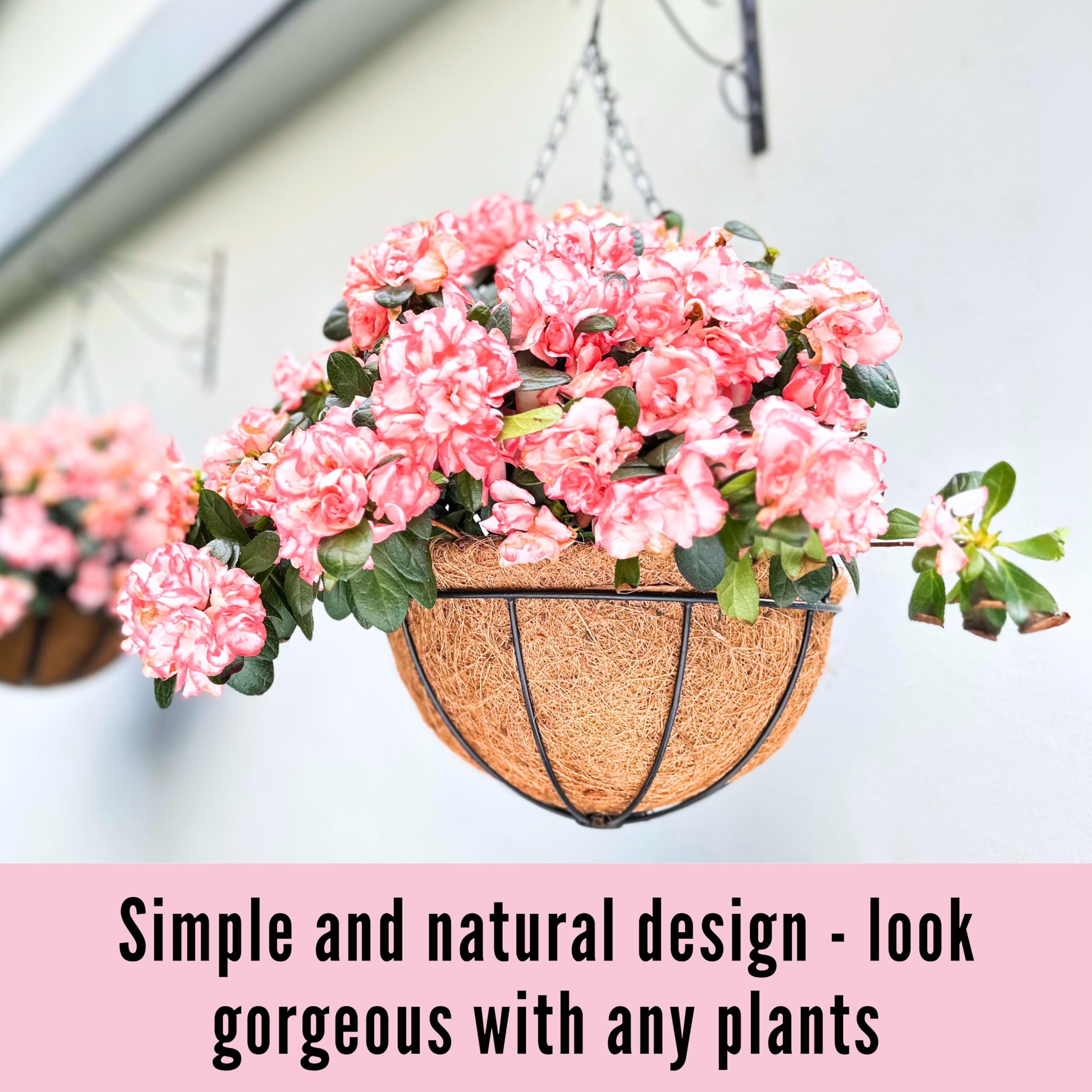 LáLáGreen hanging basket ideal for events and wedding decor