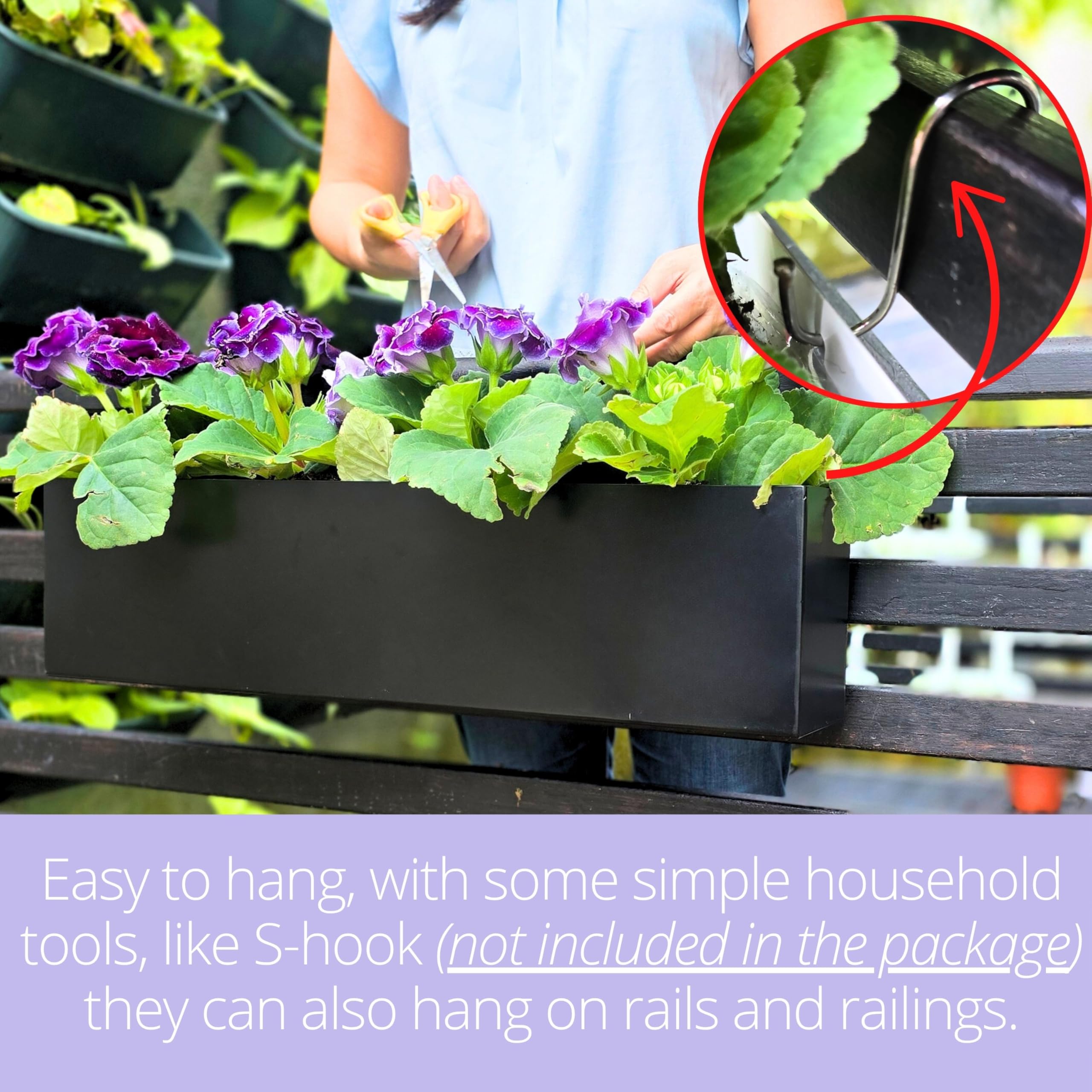 LaLaGreen window sill planter decorates indoor spaces with easy placement