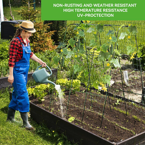 Lalahoni adjustable-width 37 to 51 inches arch fits raised beds.