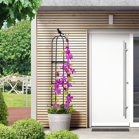 Lalahoni easy assemble trellis makes rose and vine guiding simple.