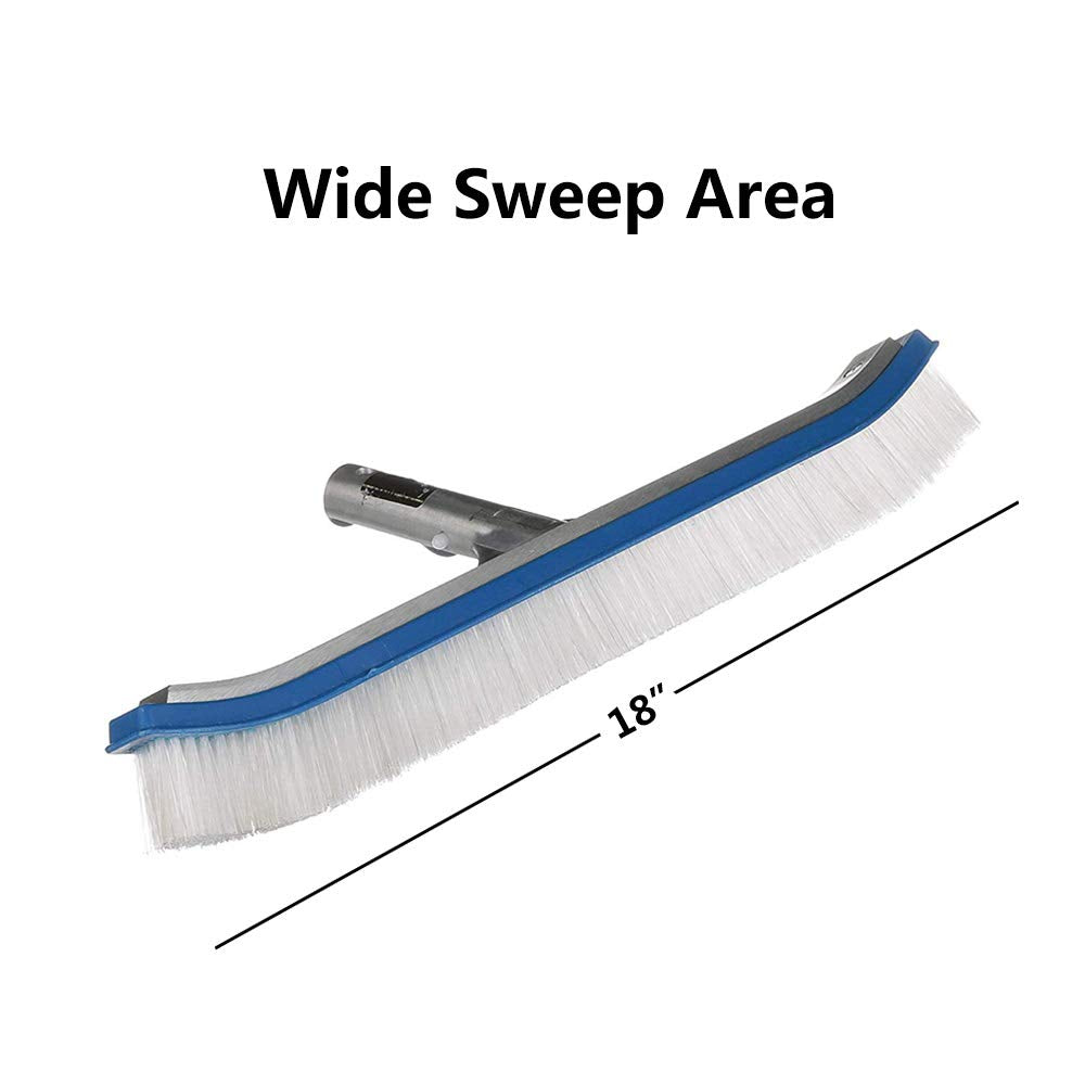 LALAPOOL aluminum-back brush delivers enduring durability for tough cleaning tasks.