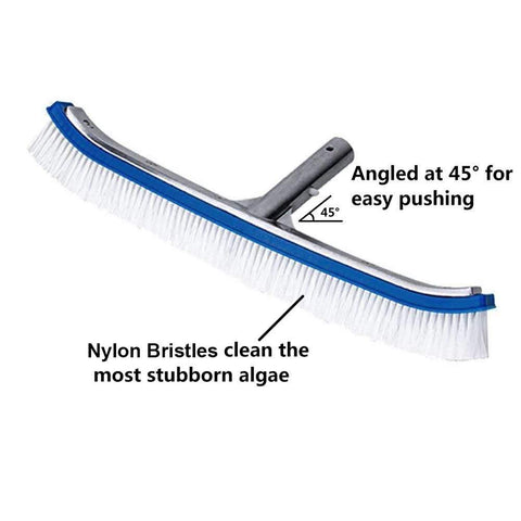 LALAPOOL tiles-scrub brush safely cleans tile surfaces for a polished look.