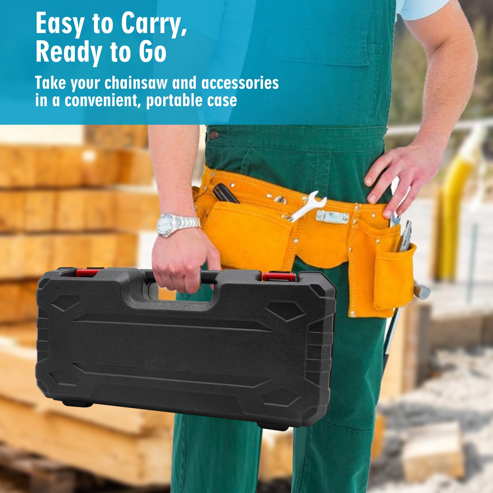 Lambgear portable storage box with accessories for fieldwork