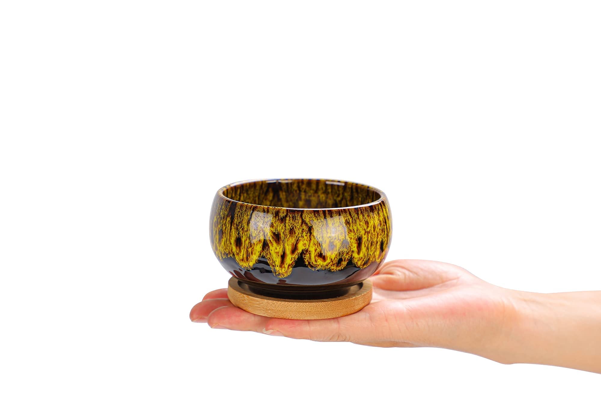 Lamdawn petite 4-inch pot fits windowsills and desks