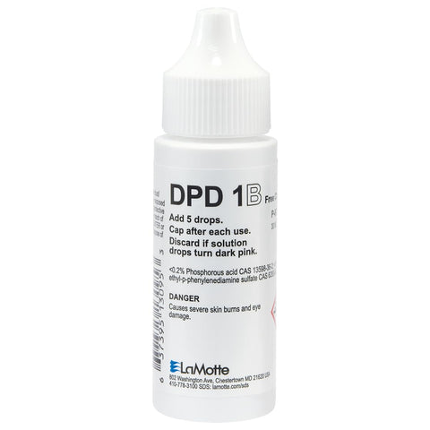 LaMotte P-6741-G chlorine DPD 1B 30ml test reagent for accurate free chlorine testing.