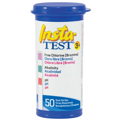 LaMotte Insta Test 3 bottle with 50 strips for pool testing.