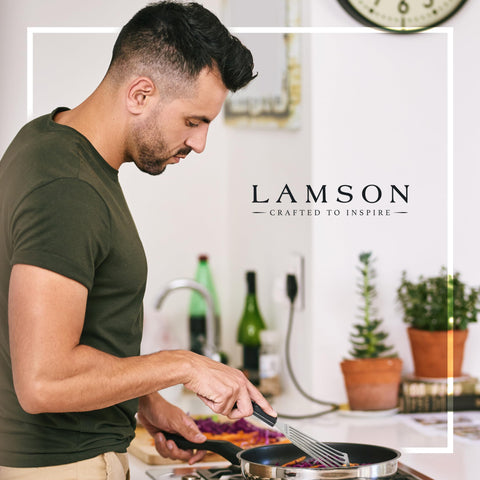 Lamson dishwasher-safe spatula designed for easy cleanup