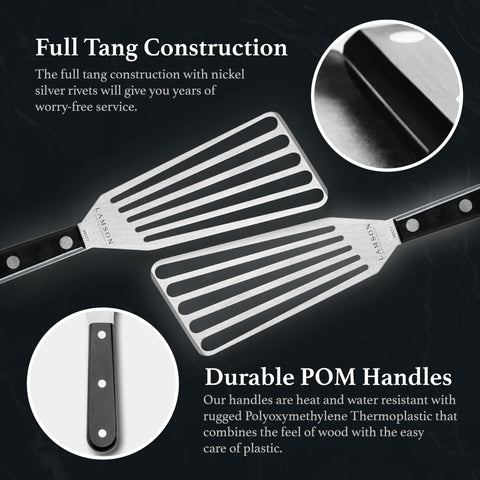 Lamson high-carbon stainless steel head for long-lasting performance