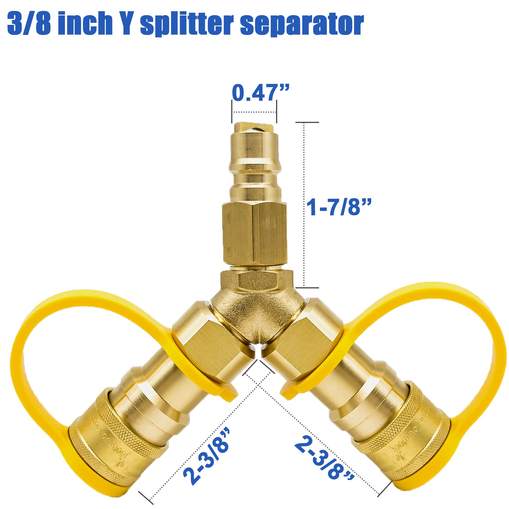 Lamudo quick-connect feature enables easy hose attachment and detachment.