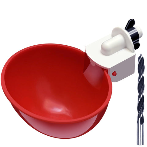 LANARP 8-pack poultry water cups in use for steady flock hydration and easy cleaning.