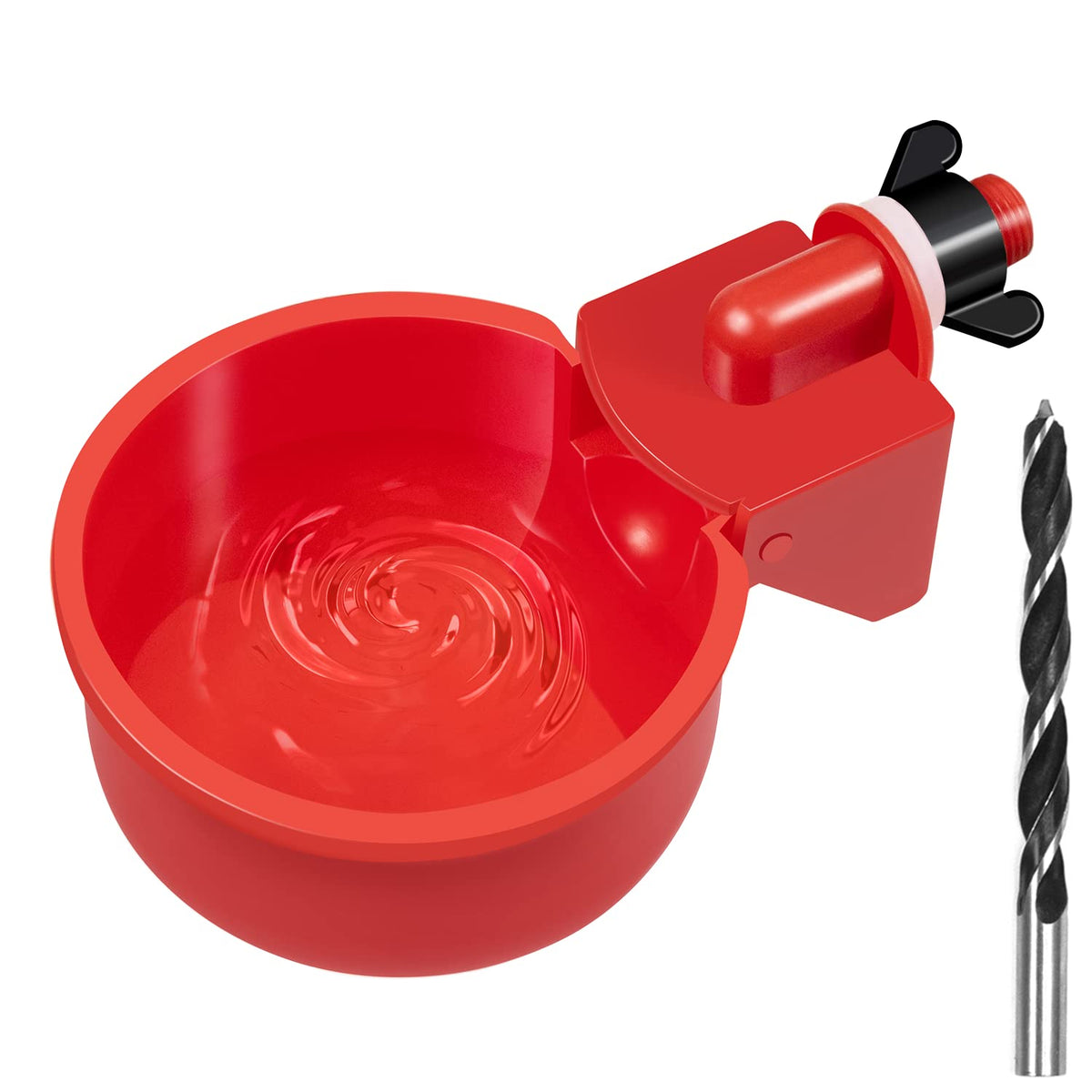 LANARP chicken waterer 5 gal gravity system ensures steady poultry hydration.