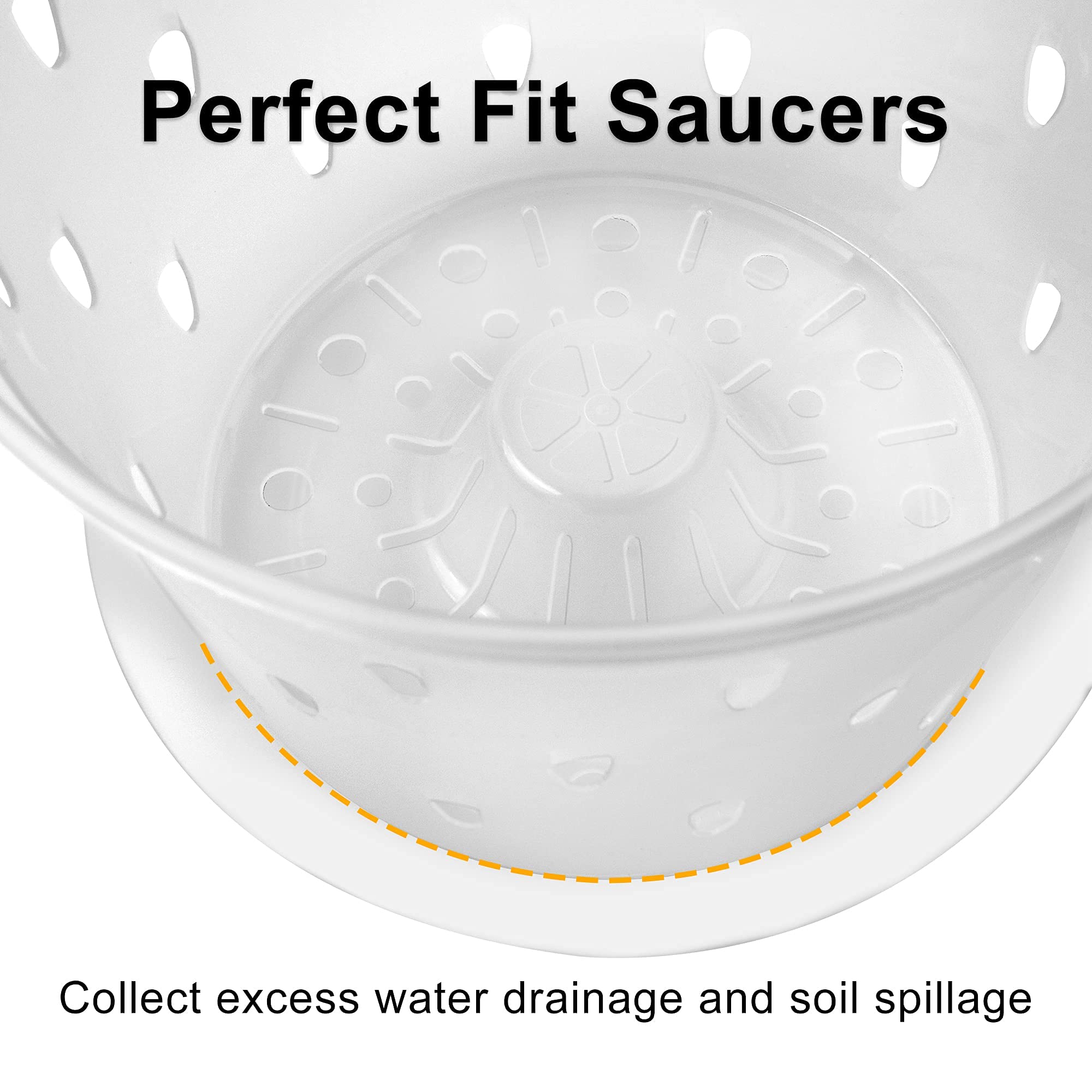 Lanccona orchid pot drainage holes for efficient moisture control