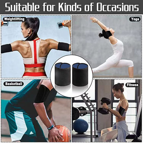 Lancsdom Arm Trimmers with adjustable strap wrapped for secure fit.