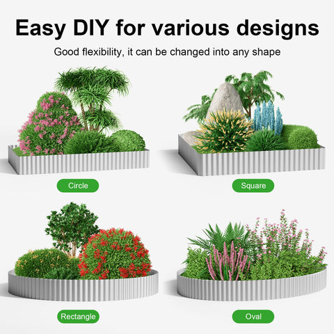 DIY-friendly Land Guard edging for quick, tool-free installation.