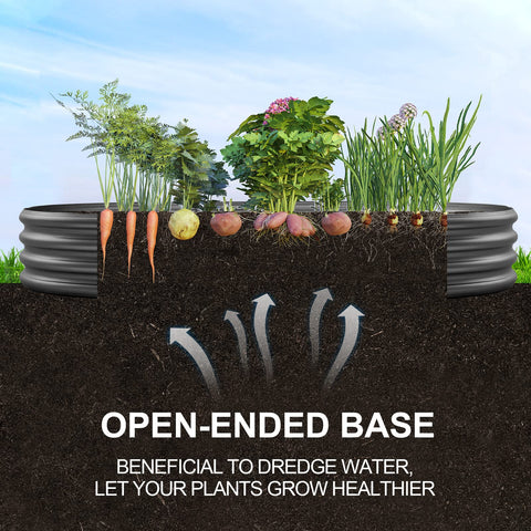 Land Guard easy-assembly design lets you set up quickly and start planting.