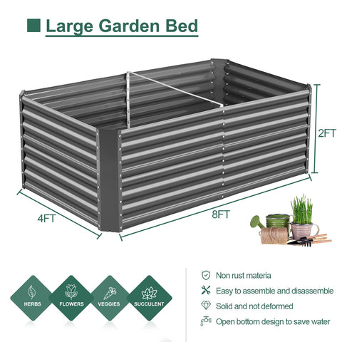 Land Guard galvanized steel panel detail showing durable coating for outdoor gardens.