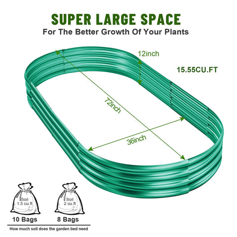 Assembly-ready Land Guard raised bed shown for quick setup