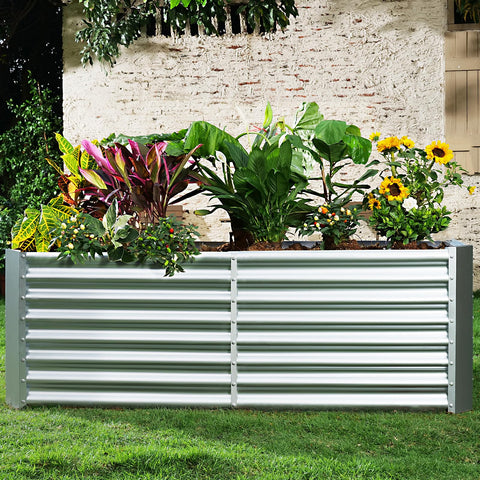 Large planting volume supports multiple crops, from beans to carrots, in a single raised bed.