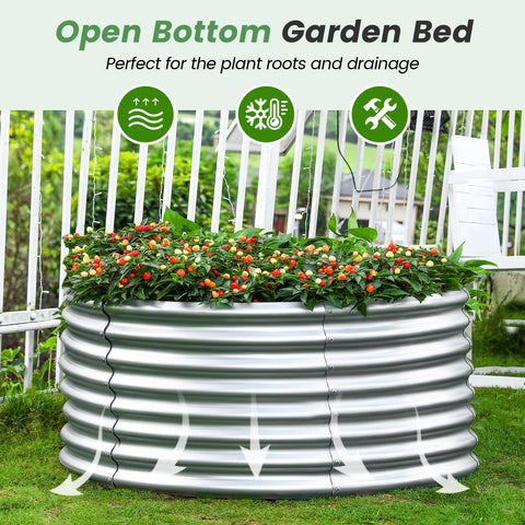 Land Guard open-base design facilitates drainage and root access.