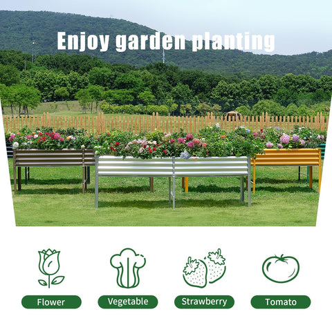 Land Guard outdoor garden bed in backyard setup suitable for balcony or patio use