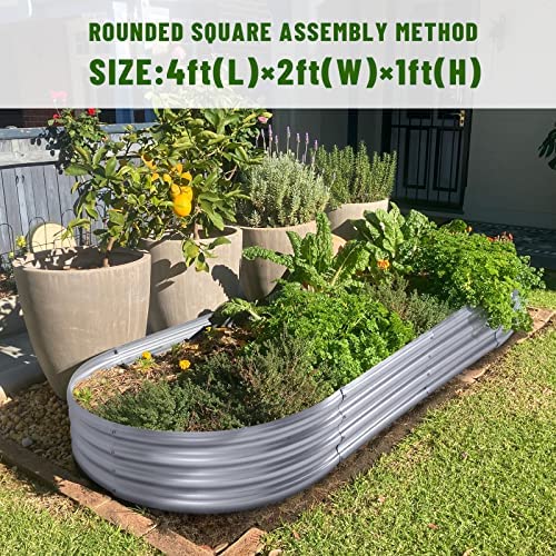 Land Guard weather-resistant raised bed ideal for patios and backyards.