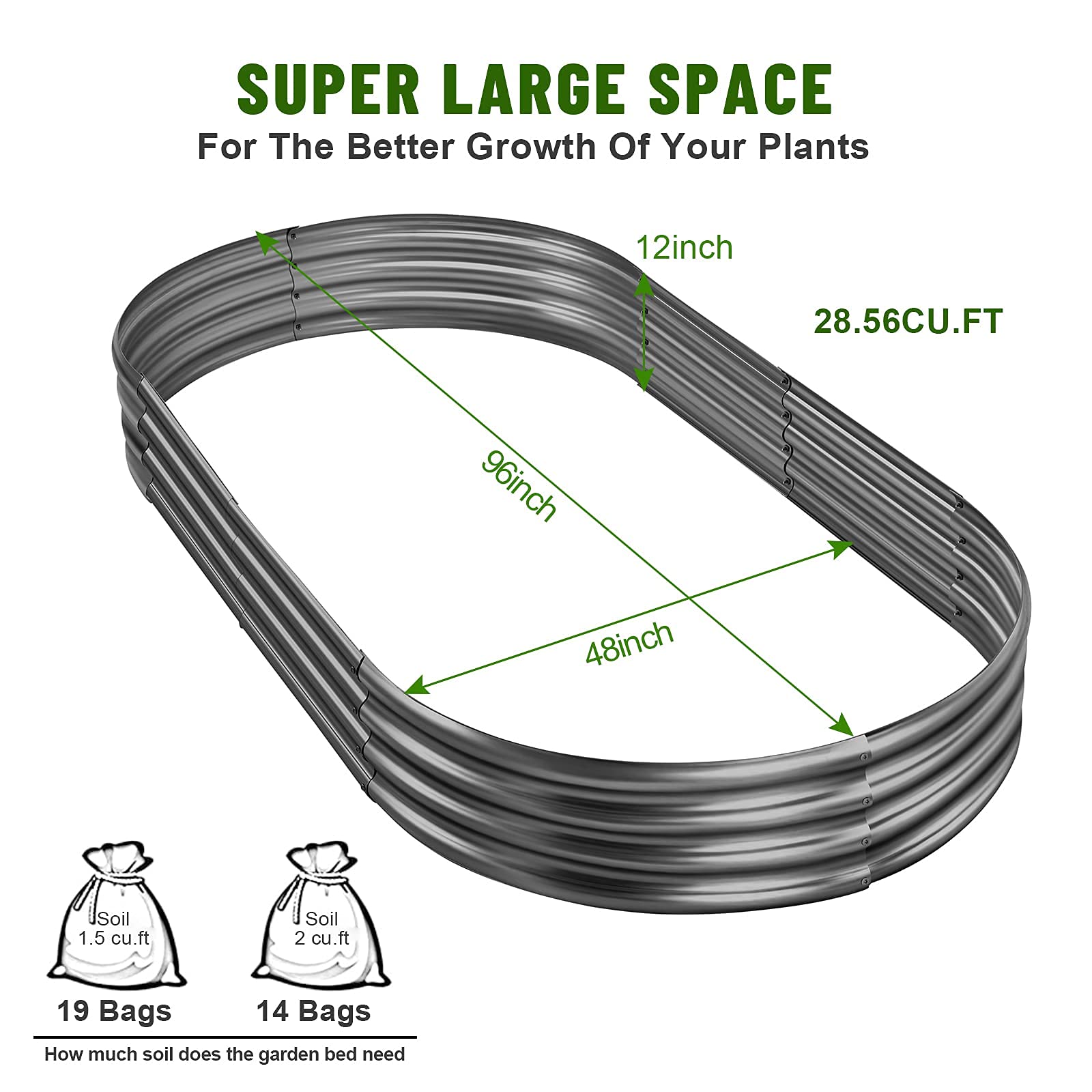 Land Guard open-base design promotes drainage and healthy root growth for vegetables and herbs.