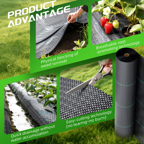 Land Guard pond-underlayment fabric supports landscaping projects and water features.