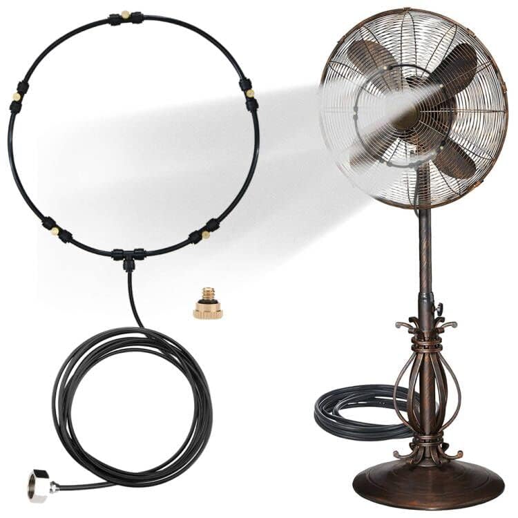 LANDGARDEN brass misting nozzles provide consistent mist and low clog risk