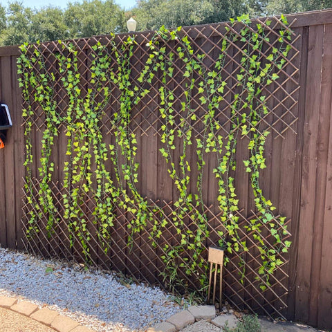 LANDGARDEN willow-branch detail reveals natural texture for rustic garden aesthetics.
