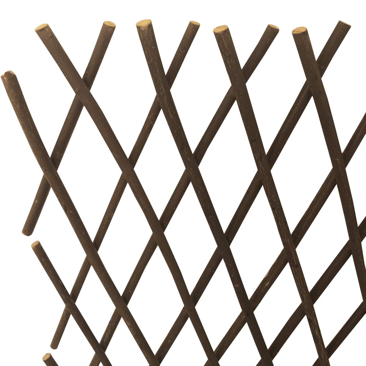 LANDGARDEN willow fence divider creates natural garden separation with style.