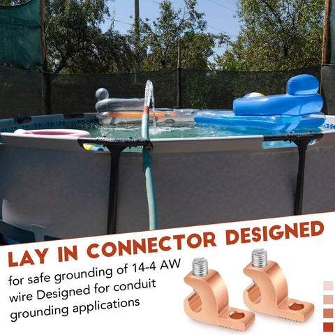 Landhoow grounding conduit installation for reliable bonding.