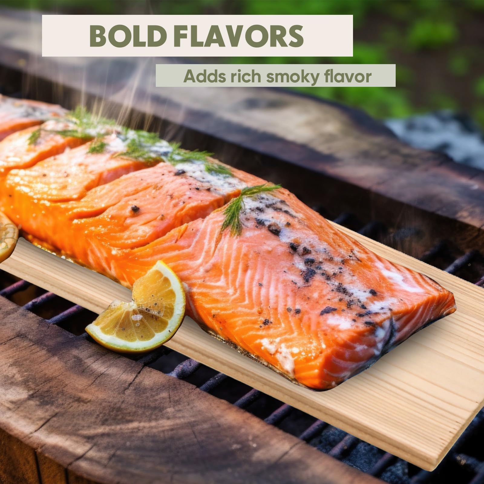 Landical cedar planks soaking and ready steps help streamline grilling